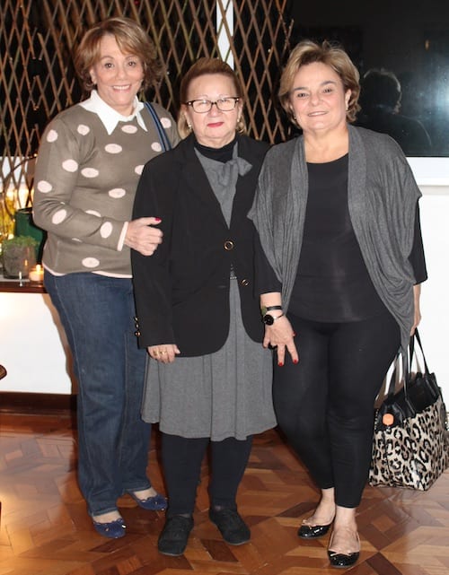 Frances, Ruth e Elvira, estrelas fornecedoras das nossas festas